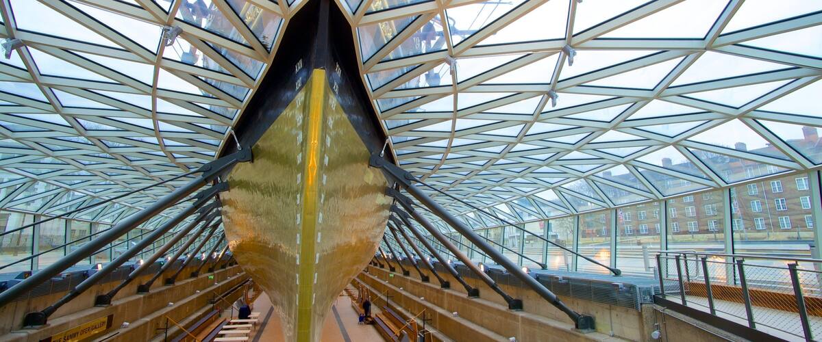 Cutty Sark featuring interior views