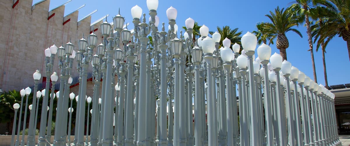 Los Angeles County Museum of Art which includes outdoor art