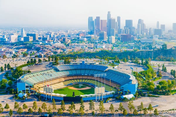 Los Angeles California Panoramic Aerial