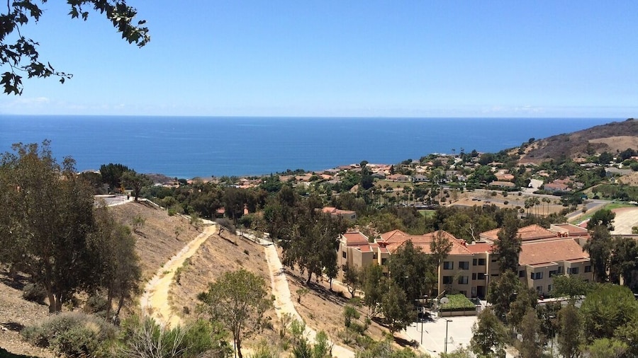After days of triple digits summer heat in the desert, this sight of ocean in crystal blue was more than breathtaking.