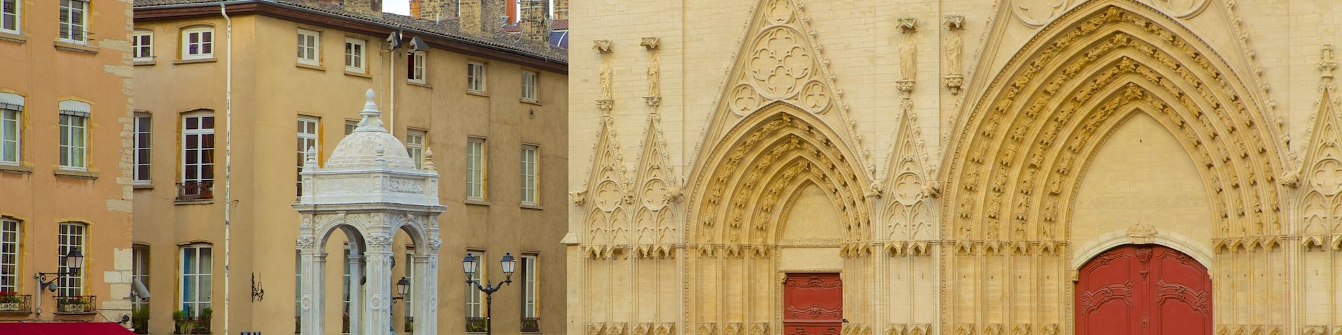 St. Jean Cathedral featuring a church or cathedral, heritage architecture and religious elements