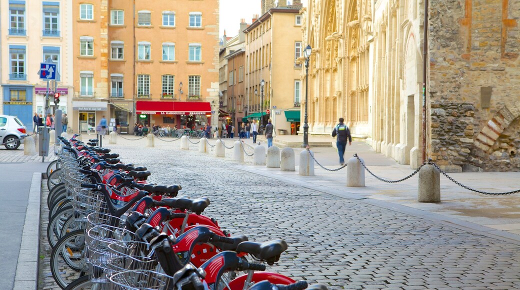 St. Jean Cathedral featuring heritage architecture and street scenes