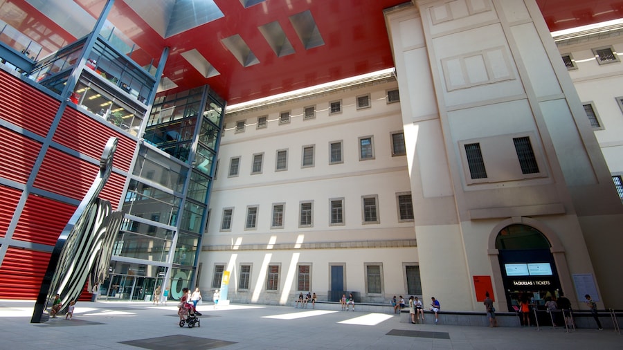 Reina Sofia Museum showing art