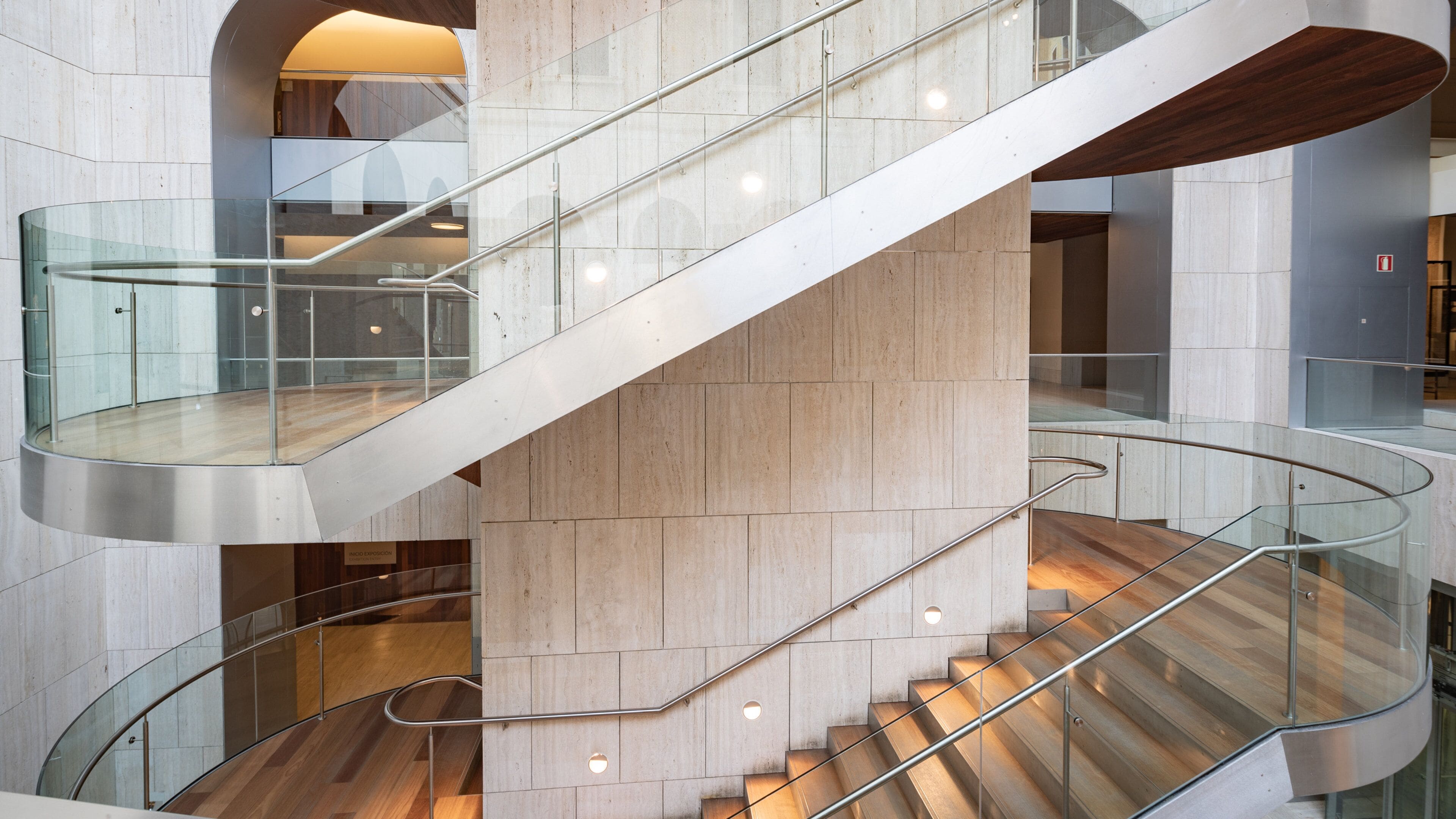 National Archaeological Museum of Spain featuring interior views