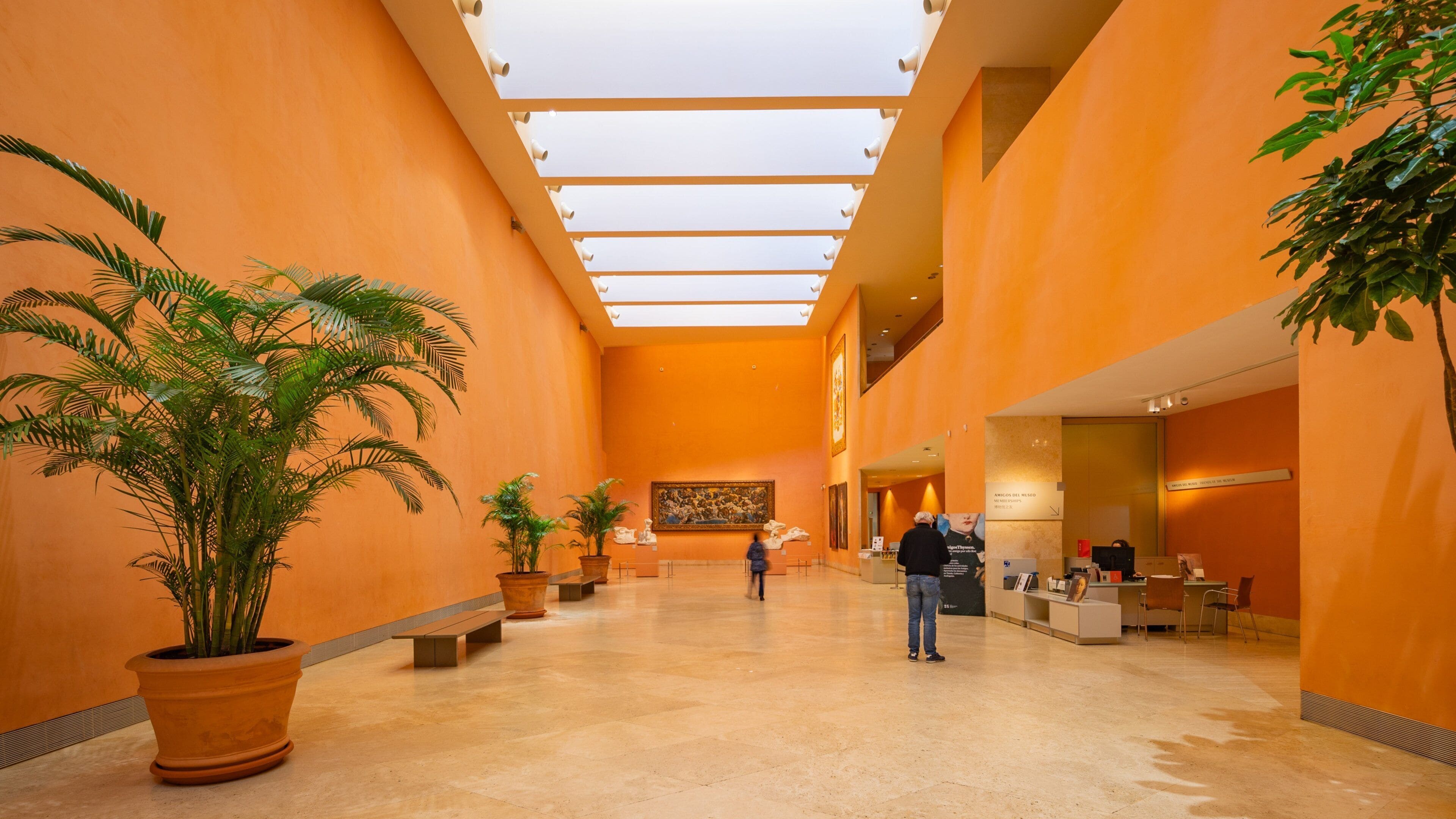 Thyssen-Bornemisza Museum showing interior views