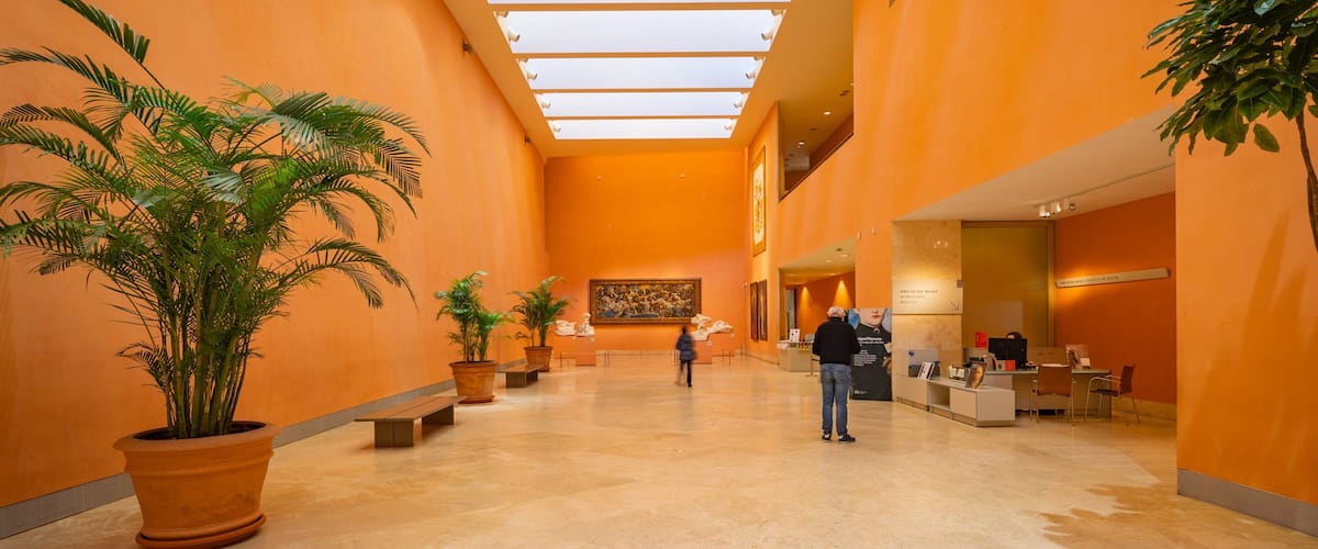 Thyssen-Bornemisza Museum showing interior views