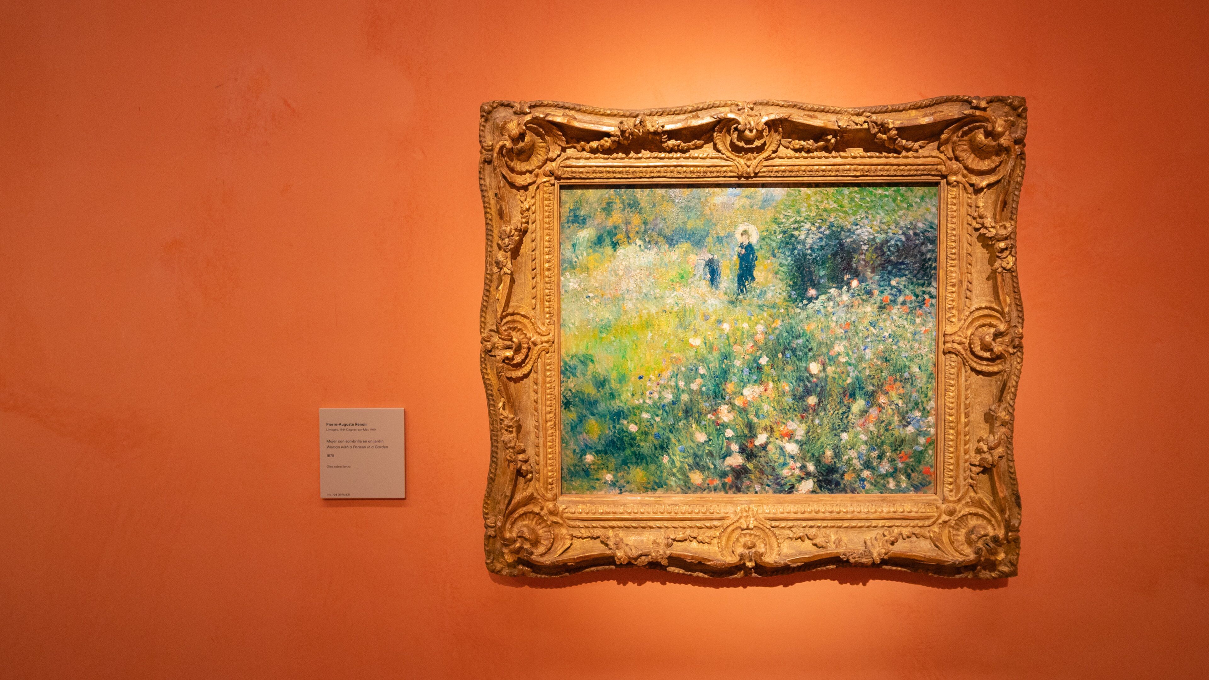 Thyssen-Bornemisza Museum featuring art and interior views