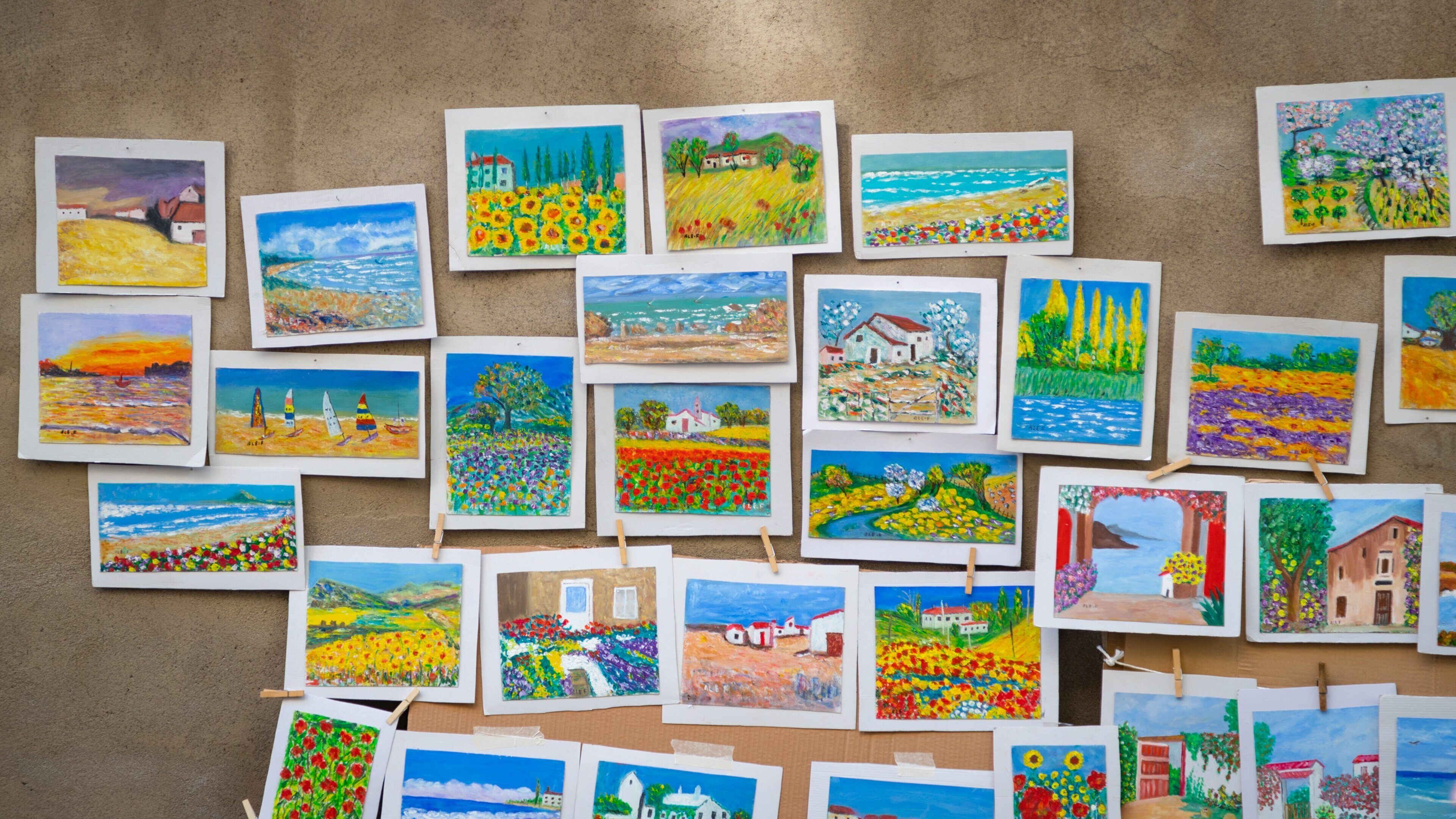 El Rastro featuring art