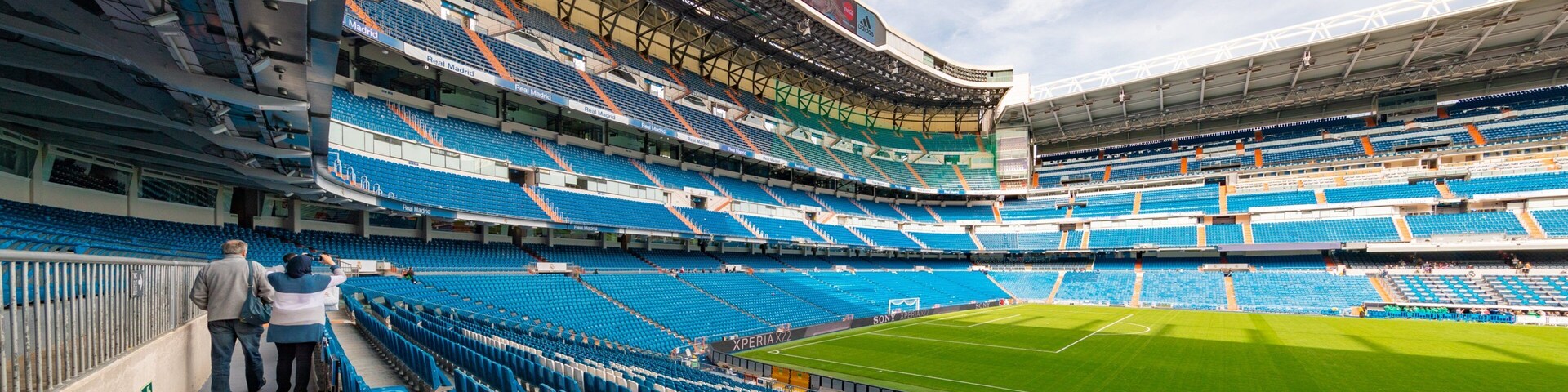 Santiago Bernabéu Stadium as well as a couple