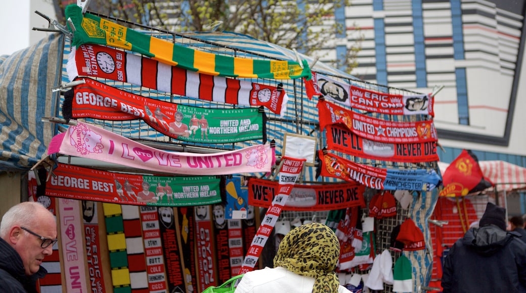 Old Trafford que inclui sinalização