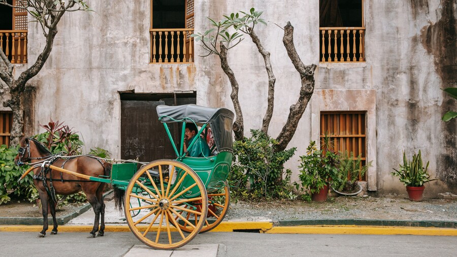 Fort Santiago featuring horseriding, land animals and heritage elements
