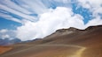 Haleakala Crater which includes desert views, a gorge or canyon and tranquil scenes