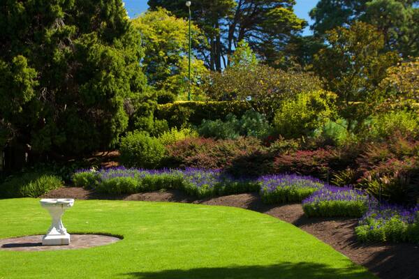 Royal Botanic Gardens mettant en vedette parc