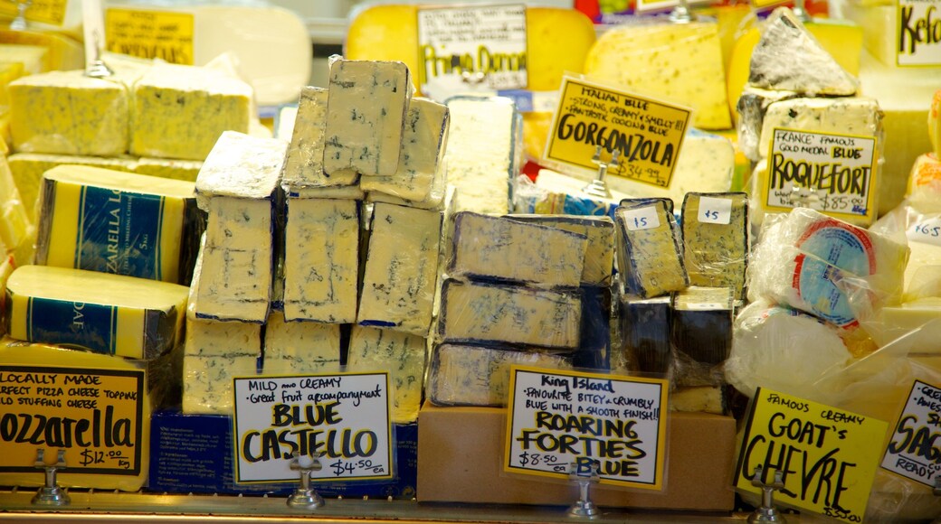 Queen Victoria Market mostrando comida y mercados