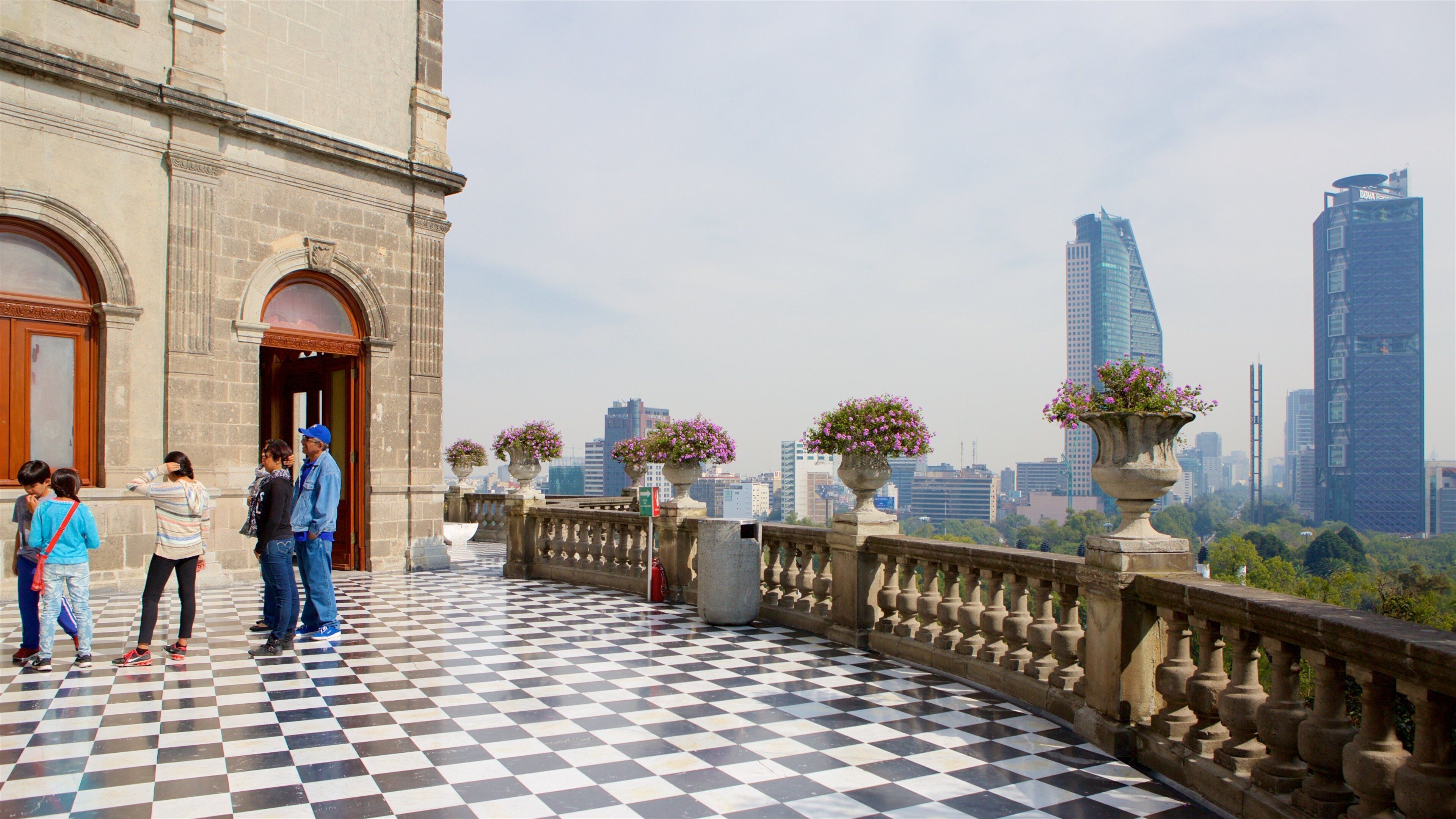 Castillo de Chapultepec showing views, heritage elements and château or palace