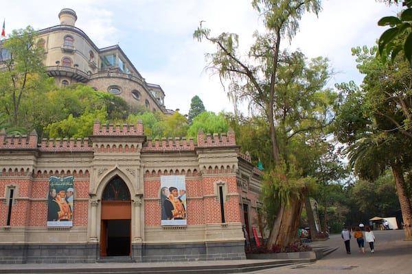 Schloss Chapultepec welches beinhaltet Geschichtliches