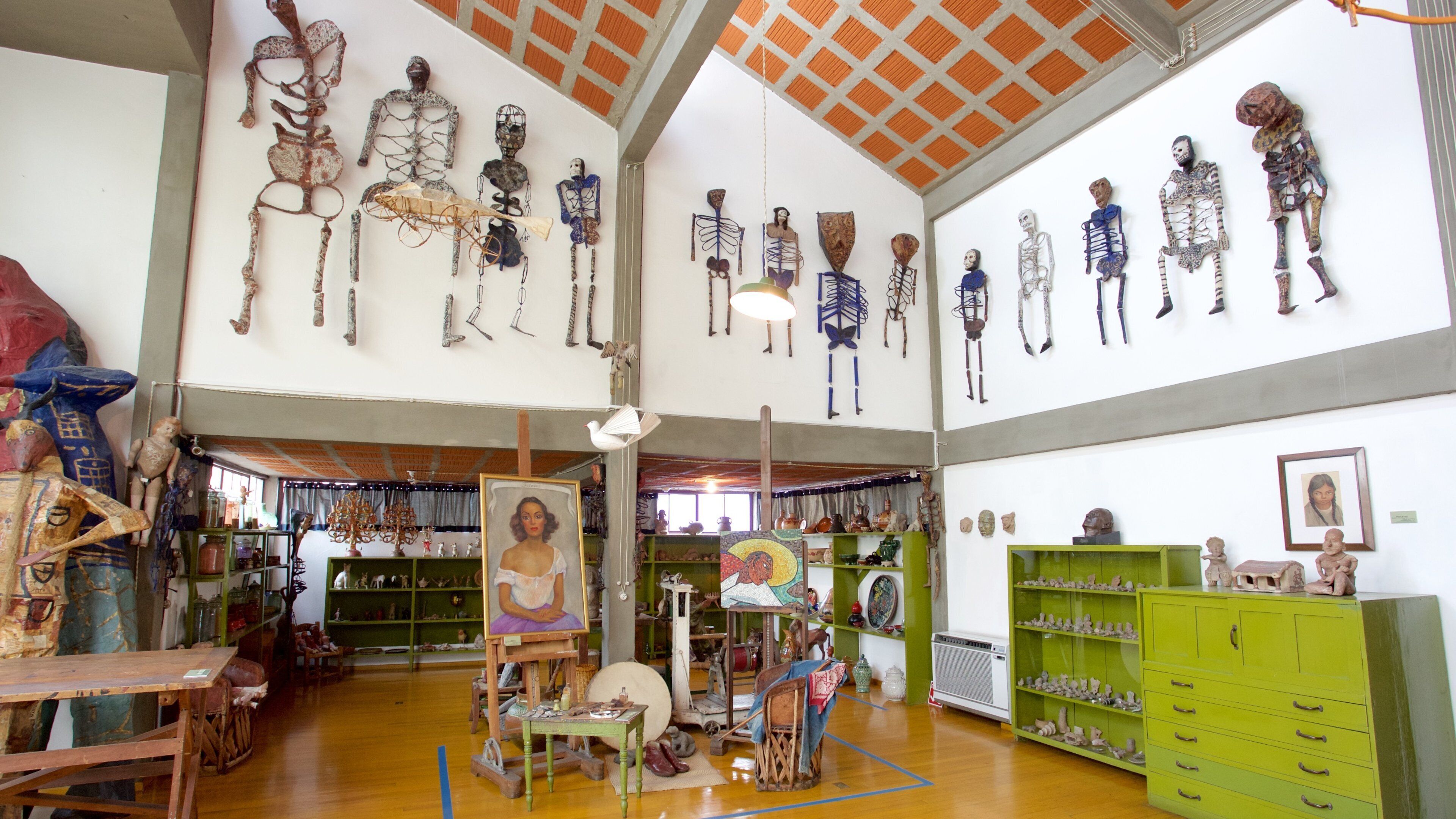 Museo Diego Rivera mostrando vistas internas