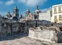 Templo mayor, the historic center of Mexico city
