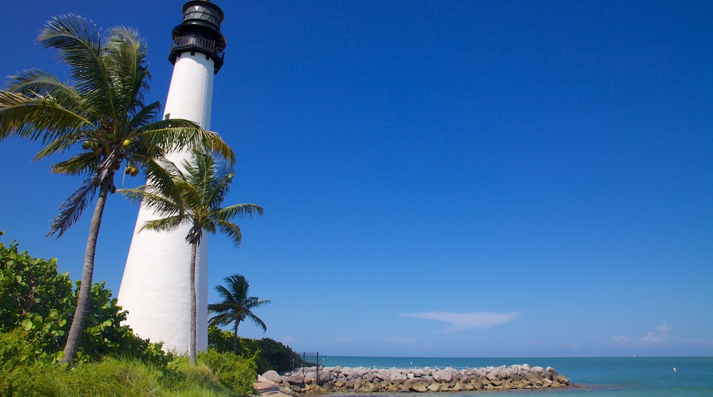 開普佛羅里達燈塔 呈现出 燈塔, 綜覽海岸風景 和 山水美景