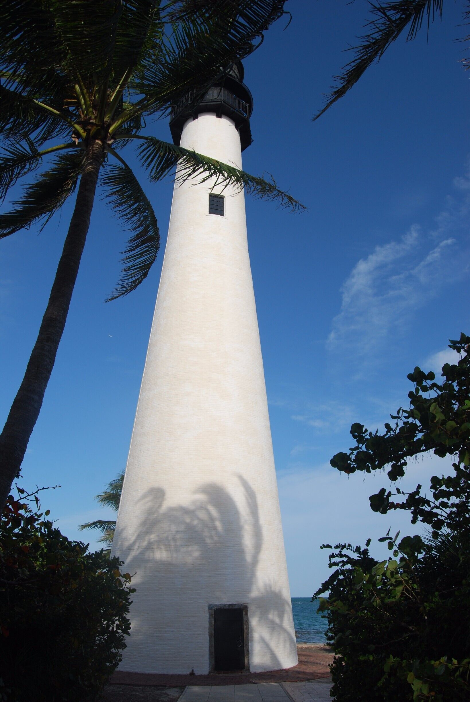Cape Florida State Park is just south of Miami and is worth a visit. It has great views over "Stiltsville", a bunch of houses on stilts a mile south of the park. The lighthouse closes before the park does so make sure you check the times before you go if you are interested in getting near it. 