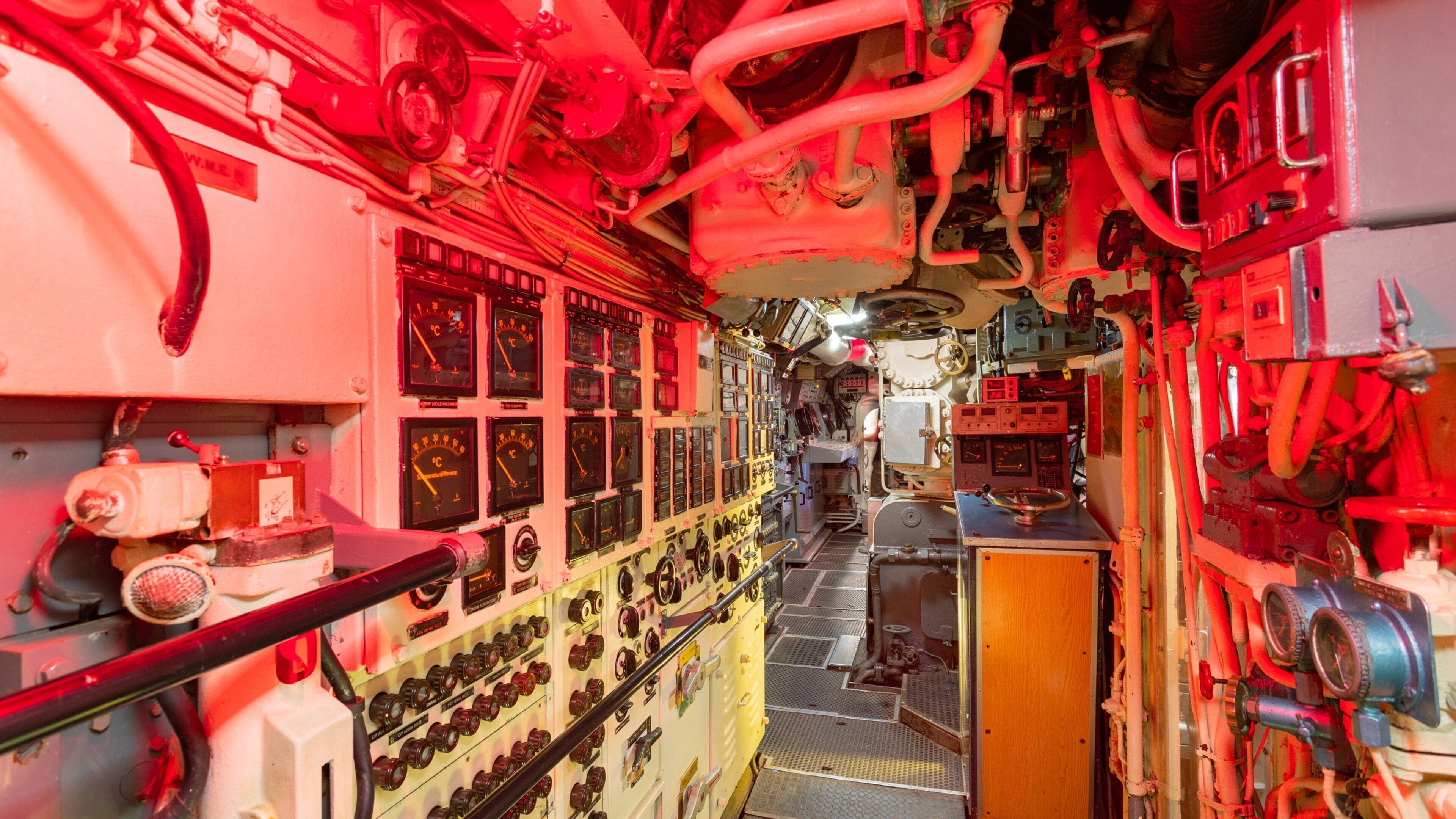 Leonardo da Vinci Museum of Science and Technology showing interior views