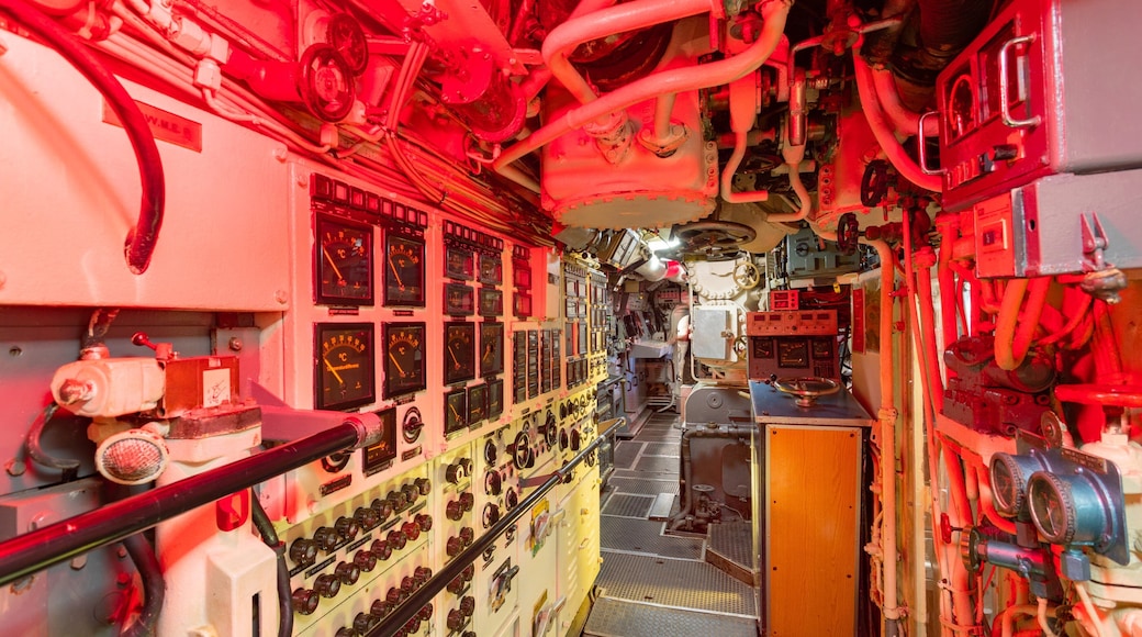 Leonardo da Vinci Museum of Science and Technology showing interior views