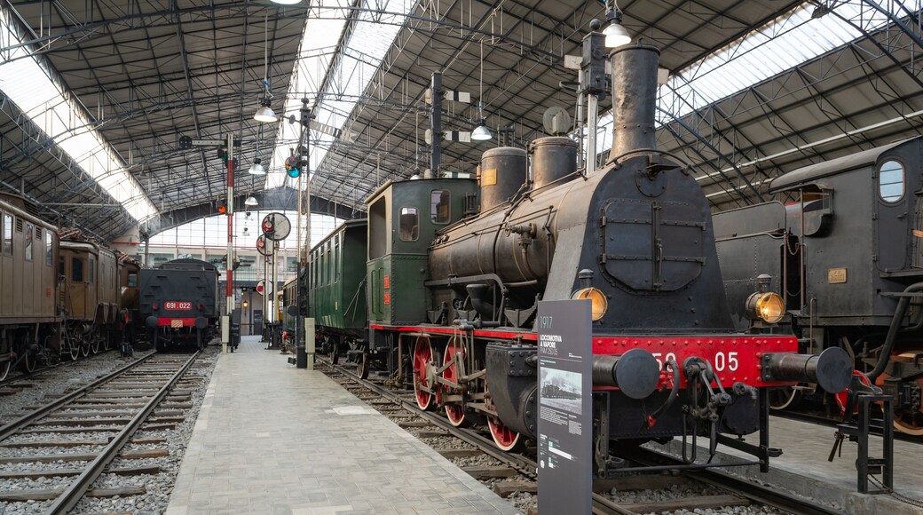 Leonardo da Vinci Museum of Science and Technology which includes railway items and heritage elements