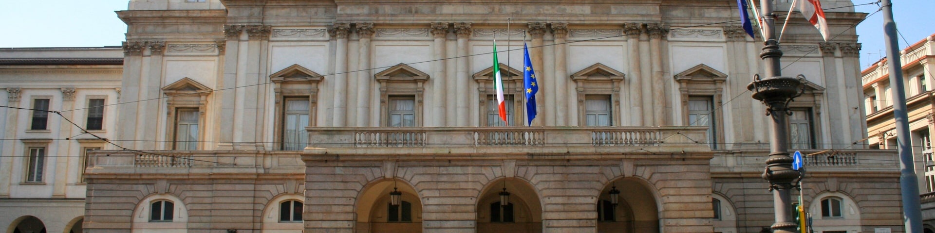 Teatro alla Scala featuring heritage architecture and heritage elements