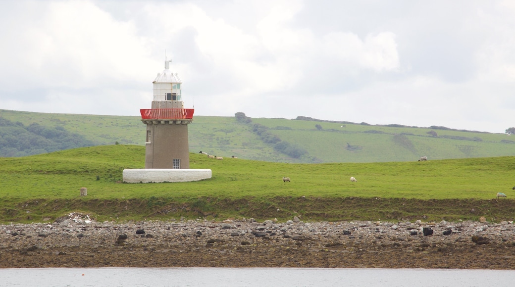 Rosses Point featuring tranquil scenes, a lighthouse and general coastal views