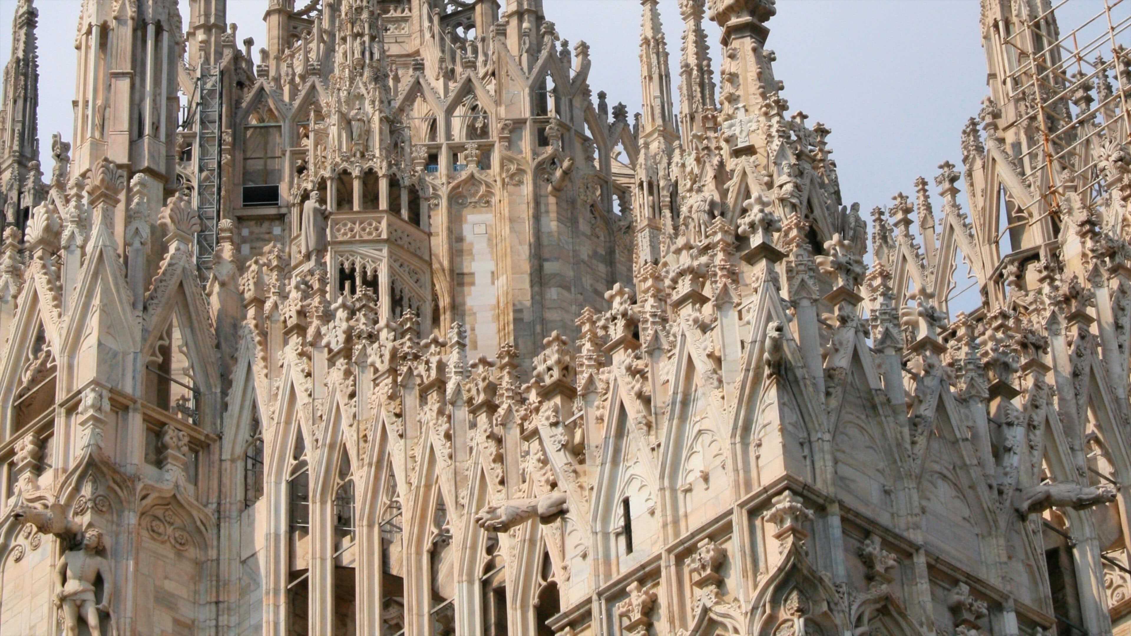 Cathedral of Milan showing heritage architecture and a church or cathedral