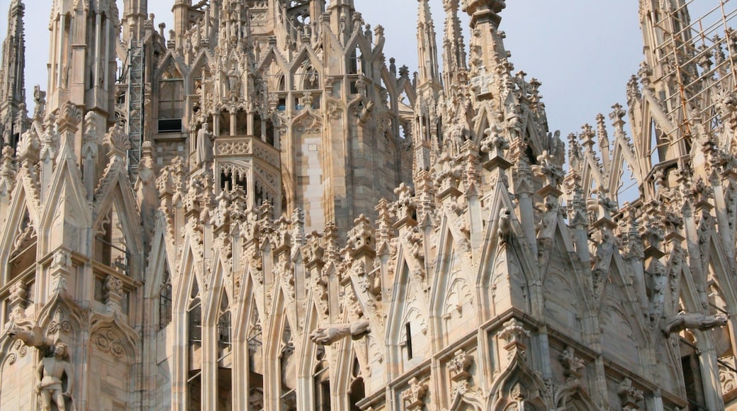 Cathedral of Milan showing heritage architecture and a church or cathedral