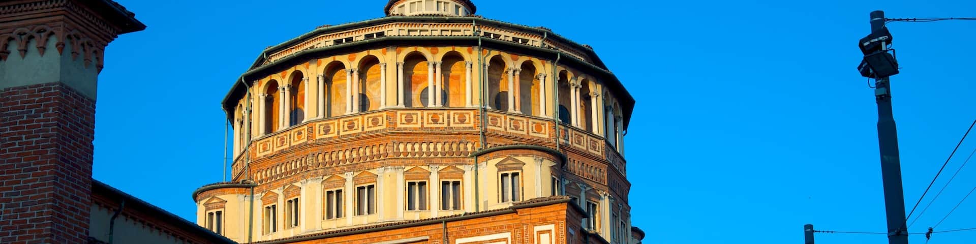 Santa Maria Delle Grazie ofreciendo elementos del patrimonio