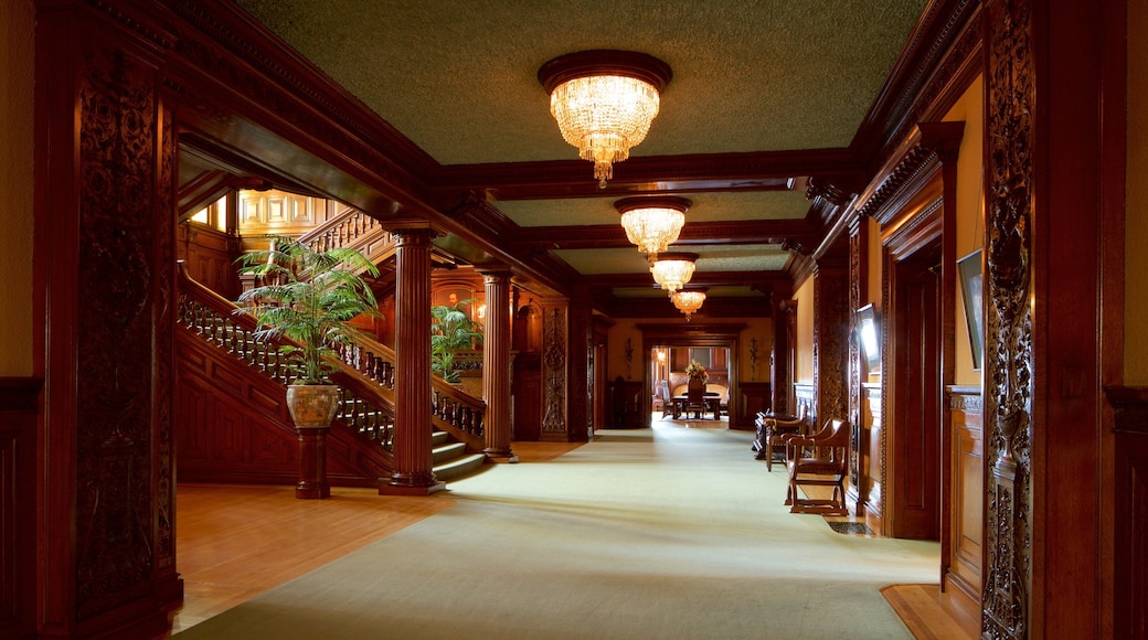 James J. Hill House which includes interior views and heritage elements