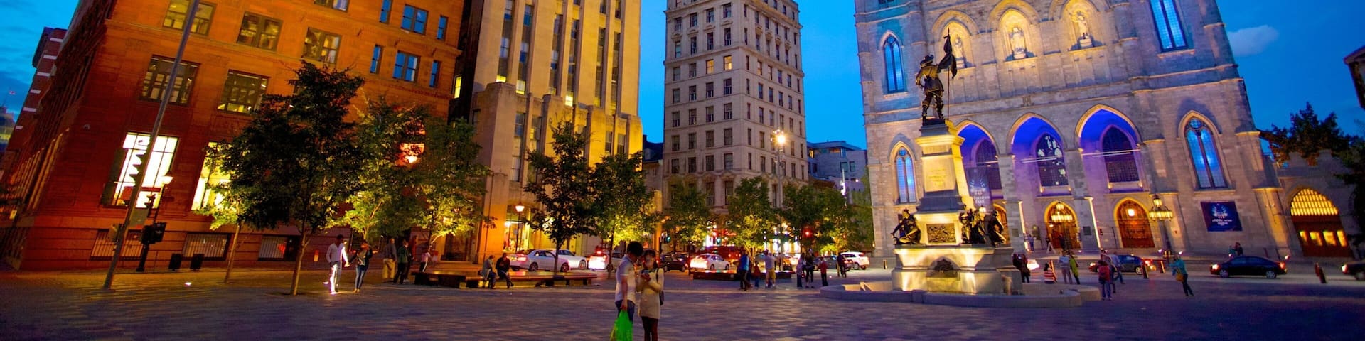 Notre-Dame-Basilika mit einem Kirche oder Kathedrale, Stadt und historische Architektur