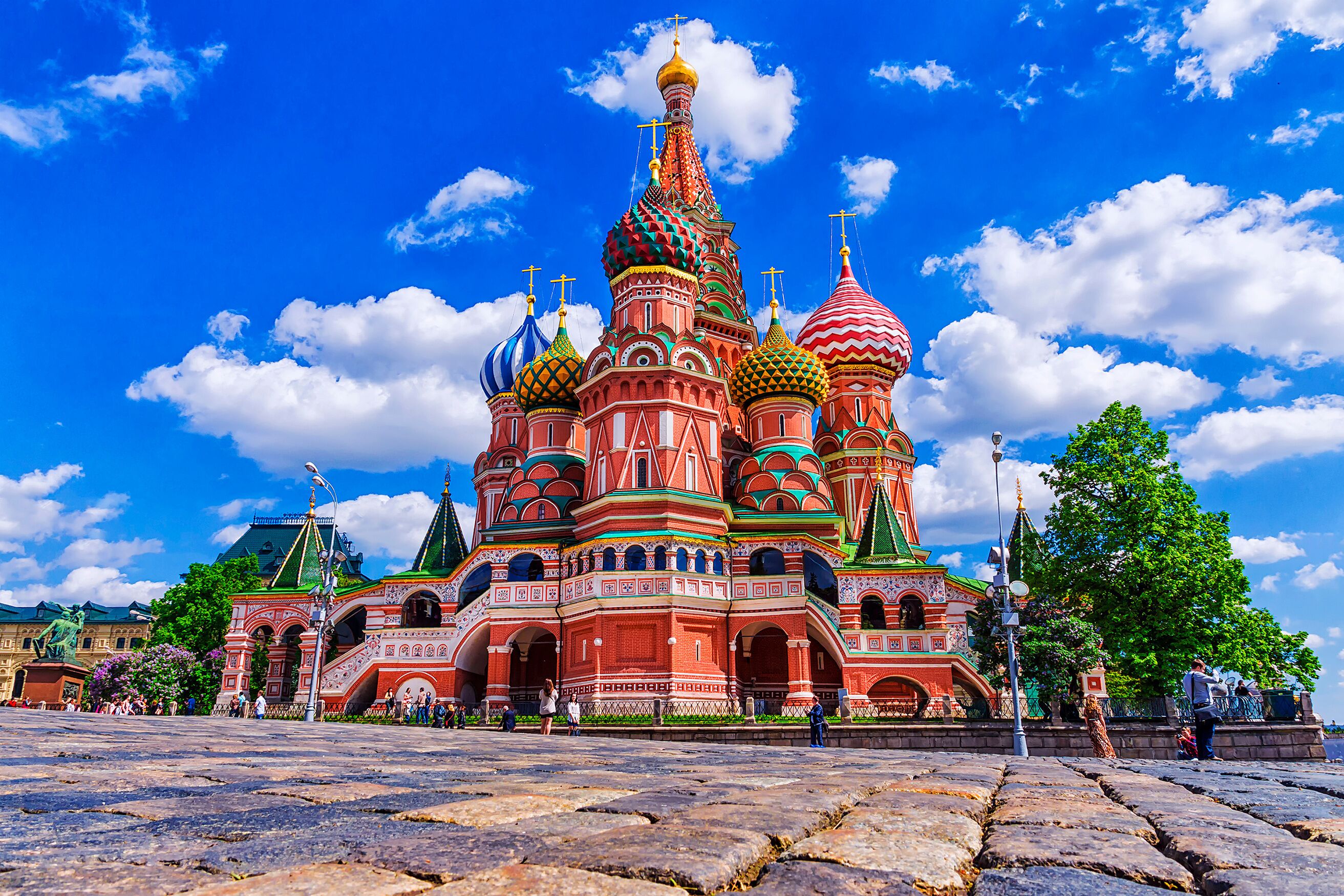 St. Basil's Cathedral in Moscow, Russia