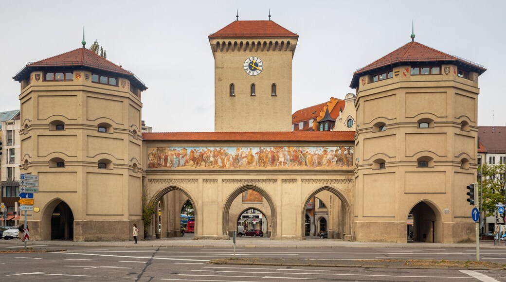 Isar Tor featuring heritage architecture