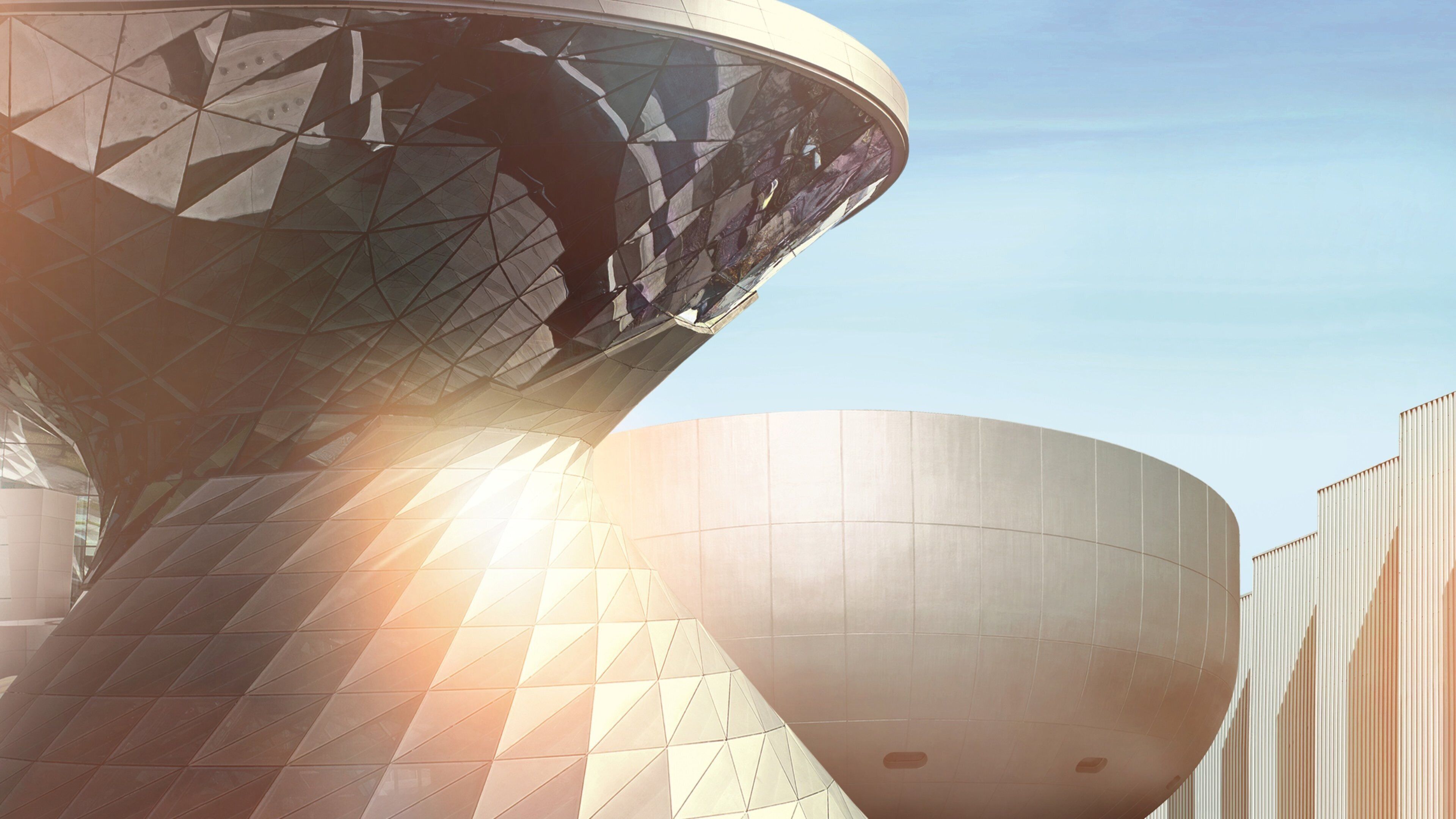 BMW World which includes modern architecture