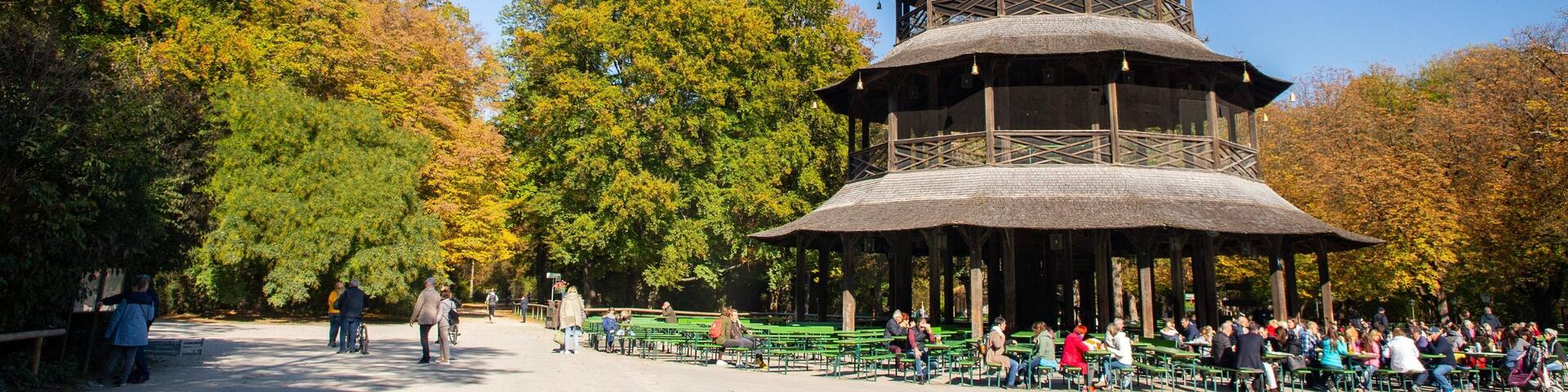Chinesischer Turm which includes heritage architecture