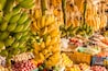 Ripe mangoes stacked at a local fruit and vegetable market in Kenya, Nairobi; Shutterstock ID 124598530; Purchase Order: -