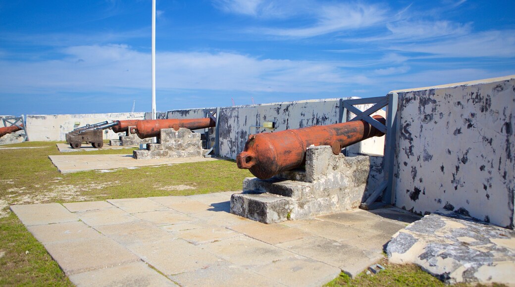 Fort Charlotte showing heritage elements