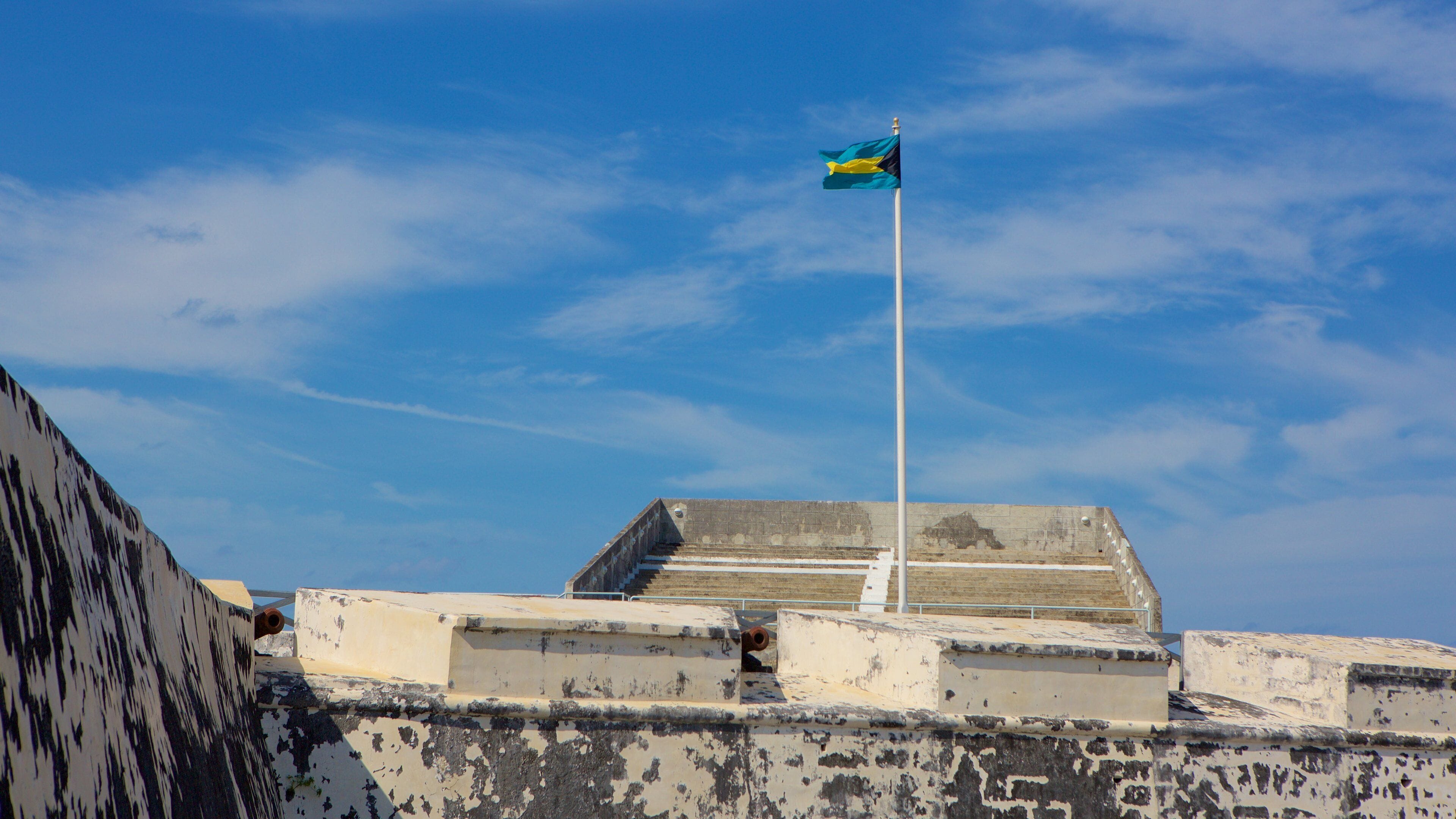 Fort Charlotte showing heritage elements