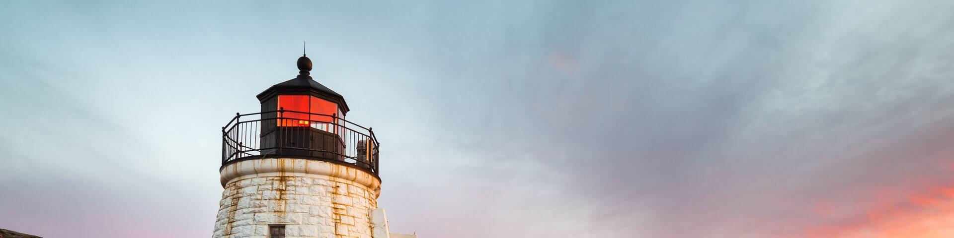Castle Hill Lighthouse Seascape, Newport Rhode Island