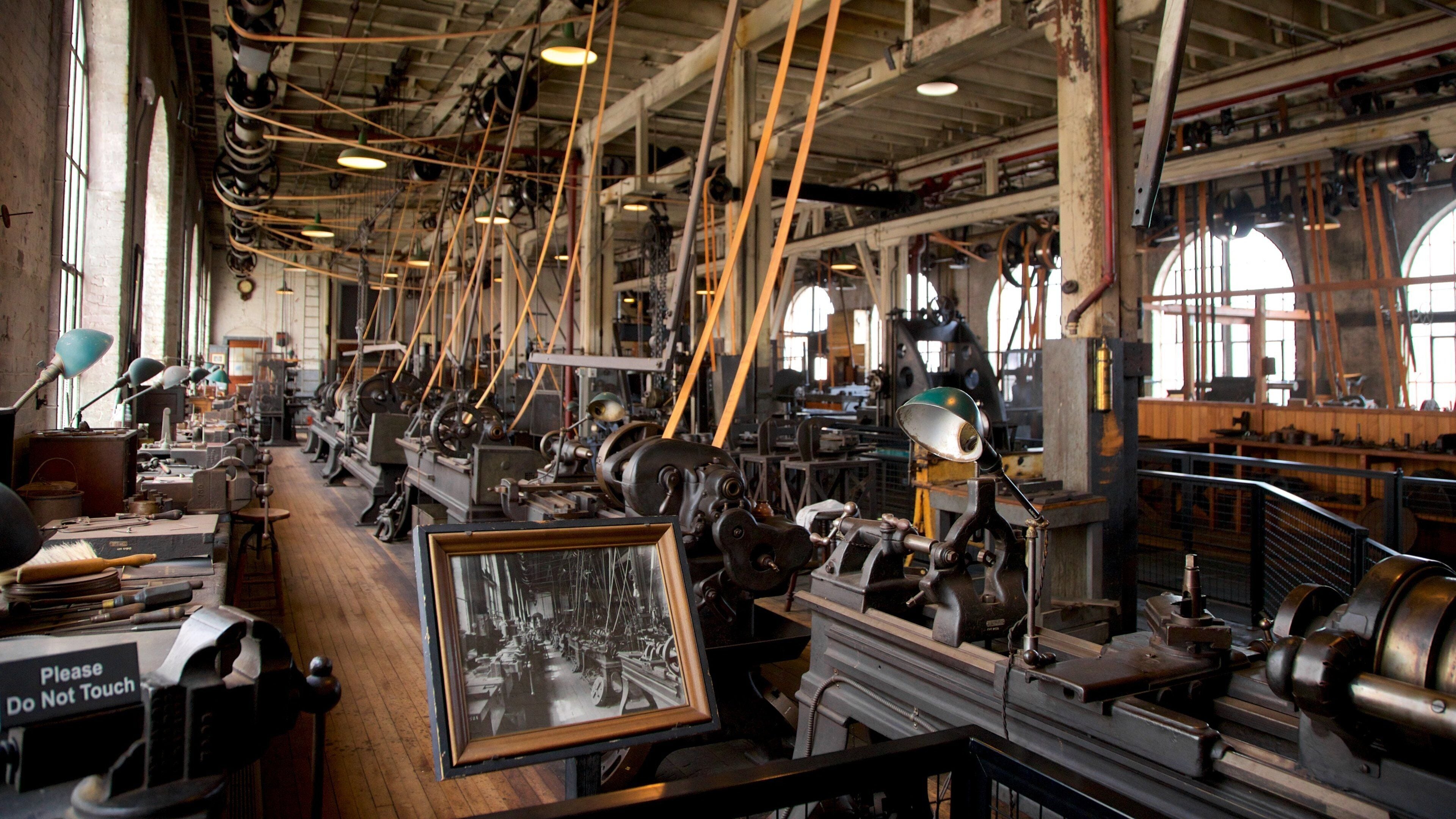 Site historique national Thomas Edison qui includes vues intérieures et patrimoine historique