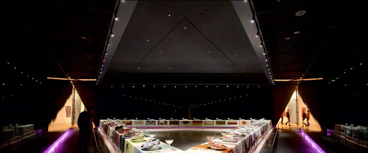 Brooklyn Museum showing interior views