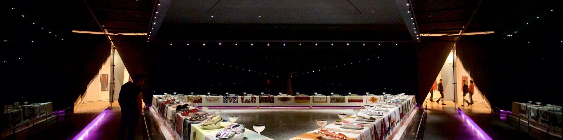 Brooklyn Museum featuring interior views