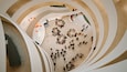 Solomon R. Guggenheim Museum featuring interior views