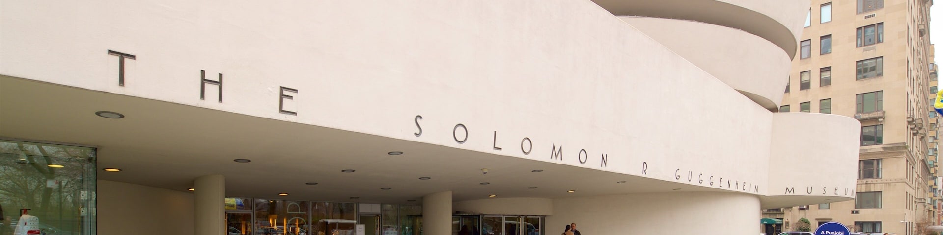 Solomon R. Guggenheim Museum which includes a city