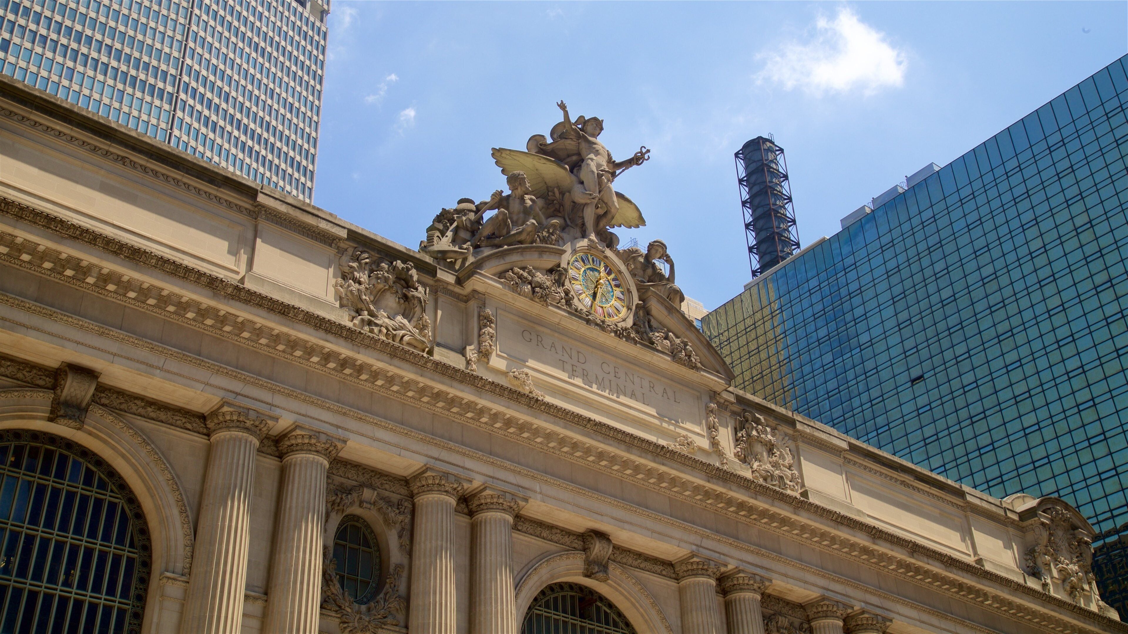 그랜드 센트럴 터미널 을 특징 도시 과 문화유산 요소