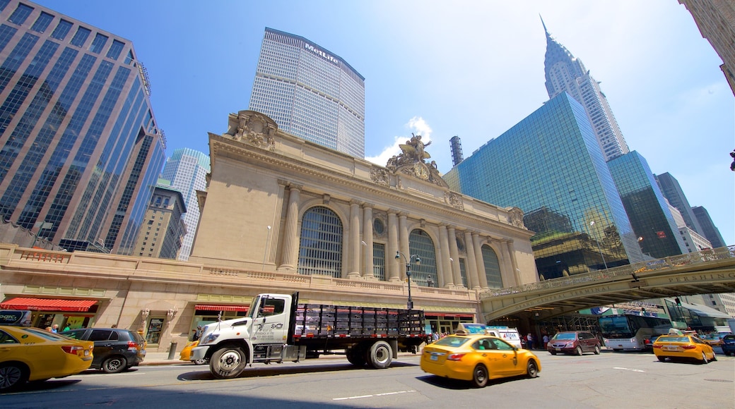 그랜드 센트럴 터미널 을 특징 도시, 다리 과 문화유산 요소