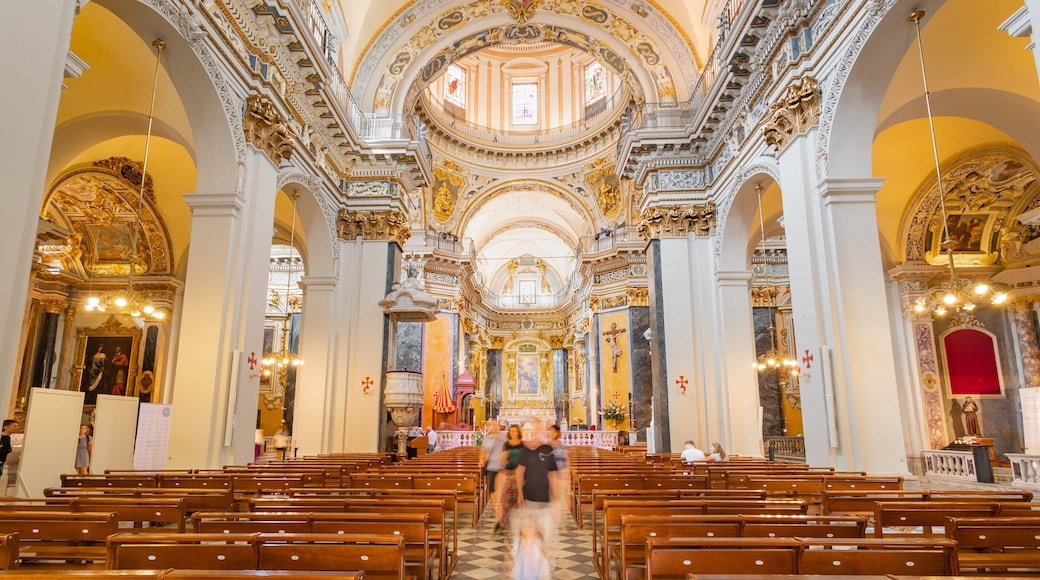 Nice Cathedral showing a church or cathedral, interior views and heritage elements